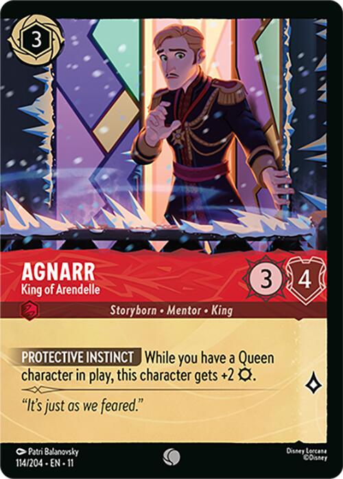 Agnarr - King of Arendelle (Foil) (114/204) [Winterspell] | Total Play