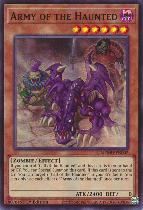 Army of the Haunted [MZMU-EN002] Super Rare | Total Play