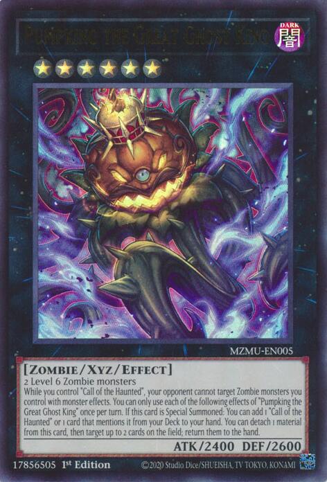 Pumpking the Great Ghost King [MZMU-EN005] Ultra Rare | Total Play