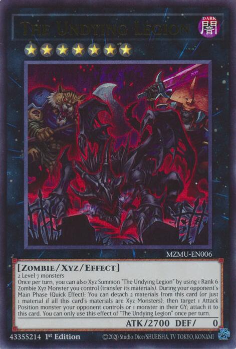 The Undying Legion [MZMU-EN006] Ultra Rare | Total Play