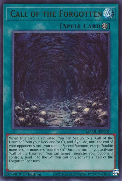 Call of the Forgotten [MZMU-EN007] Ultra Rare | Total Play