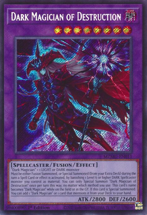Dark Magician of Destruction [MZMU-EN011] Secret Rare | Total Play
