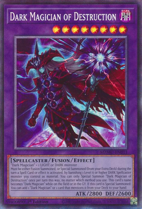 Dark Magician of Destruction (Collector's Rare) [MZMU-EN011] Collector's Rare | Total Play