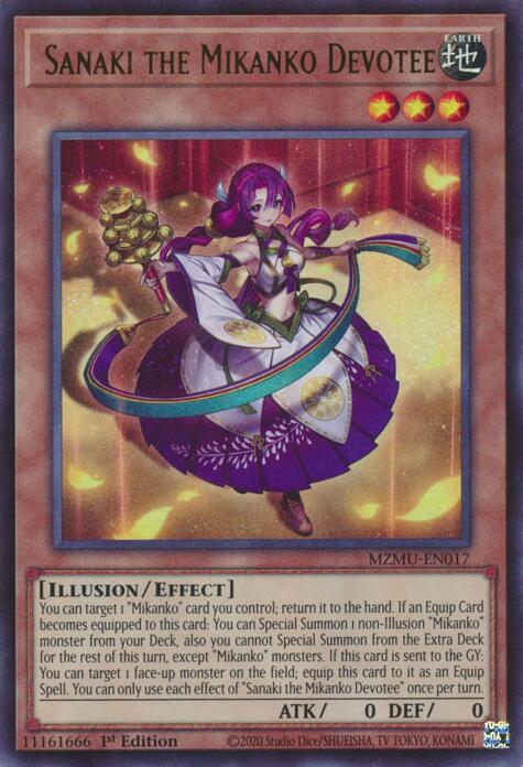 Sanaki the Mikanko Devotee [MZMU-EN017] Ultra Rare | Total Play