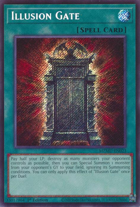 Illusion Gate [MZMU-EN023] Secret Rare | Total Play