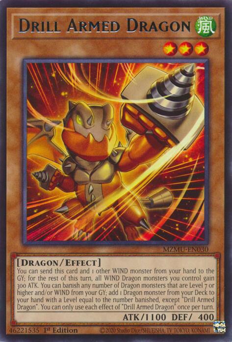 Drill Armed Dragon [MZMU-EN030] Rare | Total Play