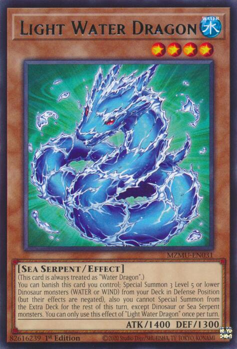 Light Water Dragon [MZMU-EN031] Rare | Total Play