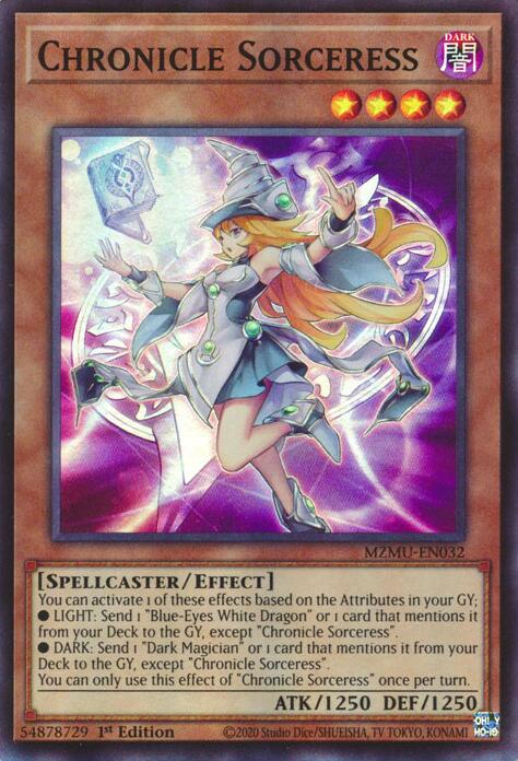 Chronicle Sorceress [MZMU-EN032] Super Rare | Total Play