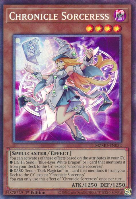 Chronicle Sorceress (Collector's Rare) [MZMU-EN032] Collector's Rare | Total Play