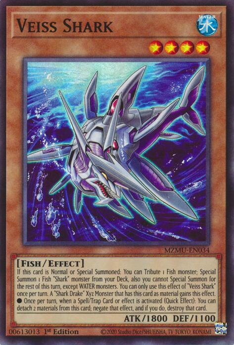 Veiss Shark [MZMU-EN034] Super Rare | Total Play