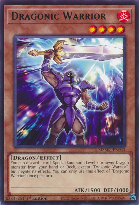 Dragonic Warrior [MZMU-EN043] Rare | Total Play