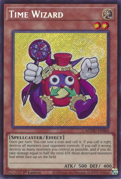 Time Wizard [MZMU-EN060] Secret Rare | Total Play