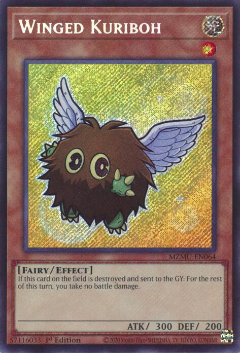 Winged Kuriboh [MZMU-EN064] Secret Rare | Total Play
