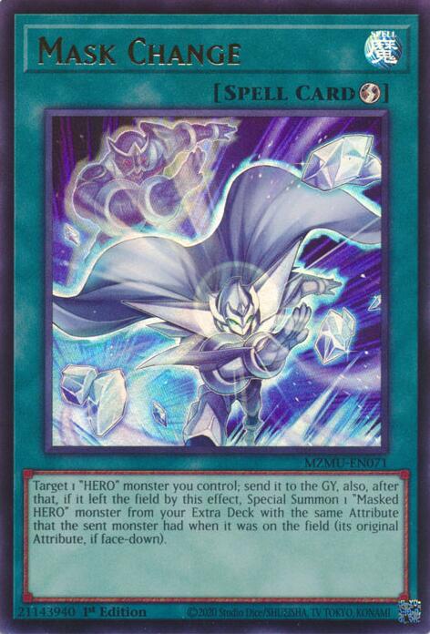 Mask Change [MZMU-EN071] Ultra Rare | Total Play