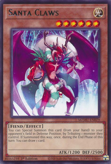 Santa Claws [MZMU-EN079] Rare | Total Play