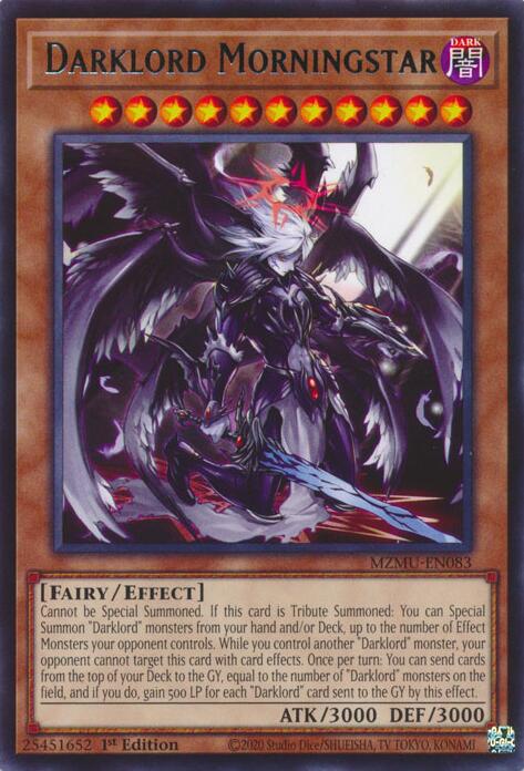 Darklord Morningstar [MZMU-EN083] Rare | Total Play