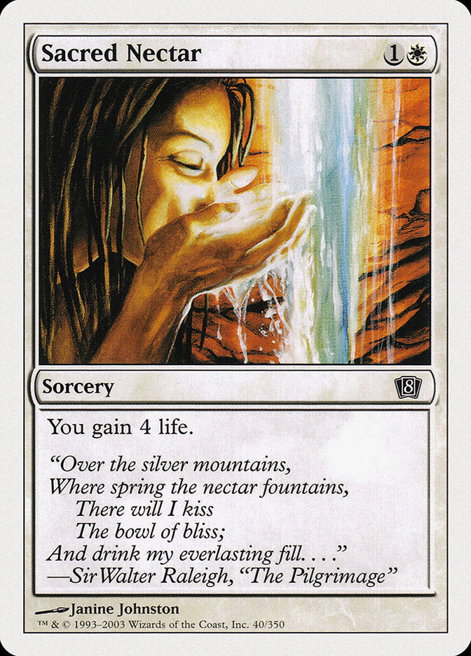 Sacred Nectar [Eighth Edition] | Total Play
