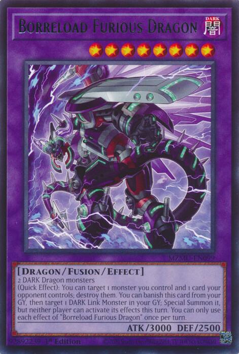 Borreload Furious Dragon [MZMU-EN099] Rare | Total Play