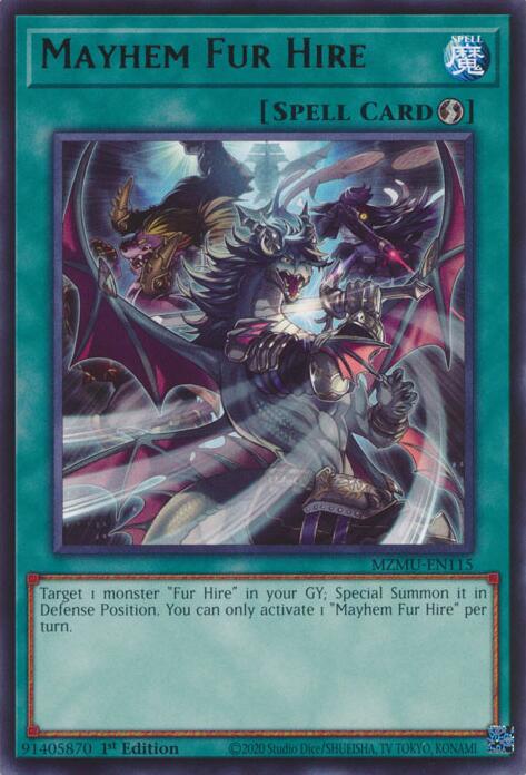 Mayhem Fur Hire [MZMU-EN115] Rare | Total Play
