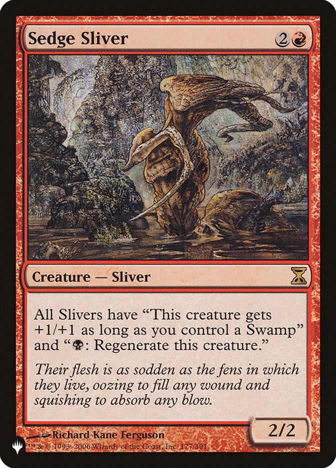 Sedge Sliver [The List] | Total Play