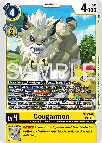 Cougarmon [ST23-03] [Starter Deck: Beatbreak] | Total Play