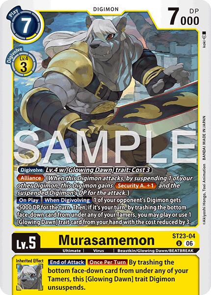 Murasamemon [ST23-04] [Starter Deck: Beatbreak] | Total Play