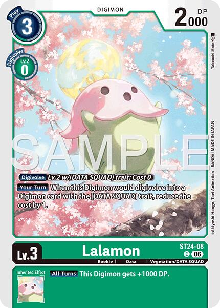 Lalamon [ST24-08] [Starter Deck: Data Squad] | Total Play