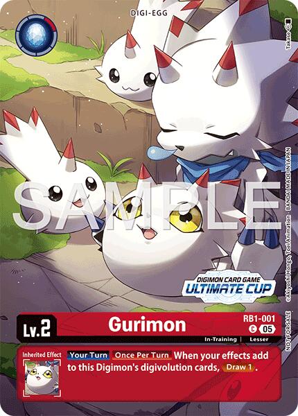 Gurimon [RB1-001] (Ultimate Cup 26-27 Season 1 Participant) [Resurgence Booster] | Total Play