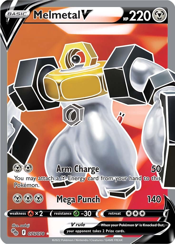 Melmetal V (075/078) [Pokémon GO] | Total Play