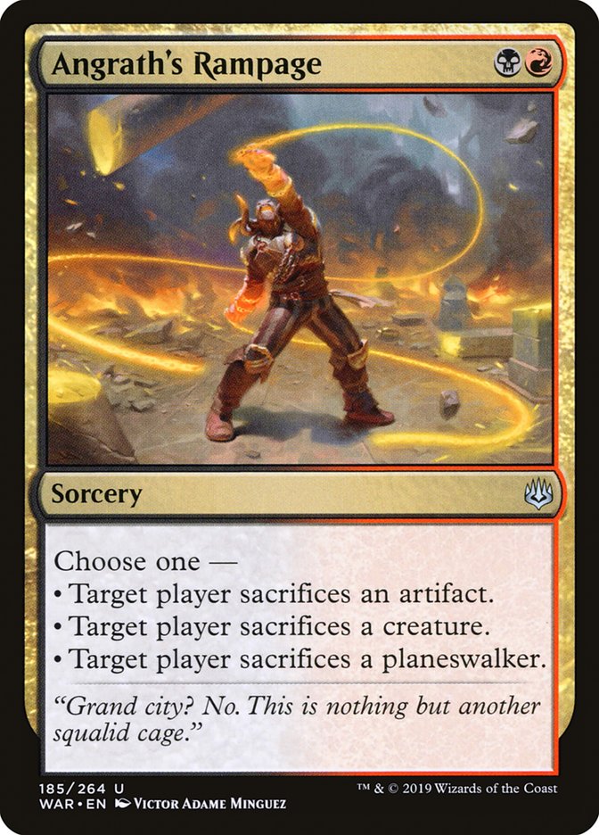 Angrath's Rampage [War of the Spark] | Total Play