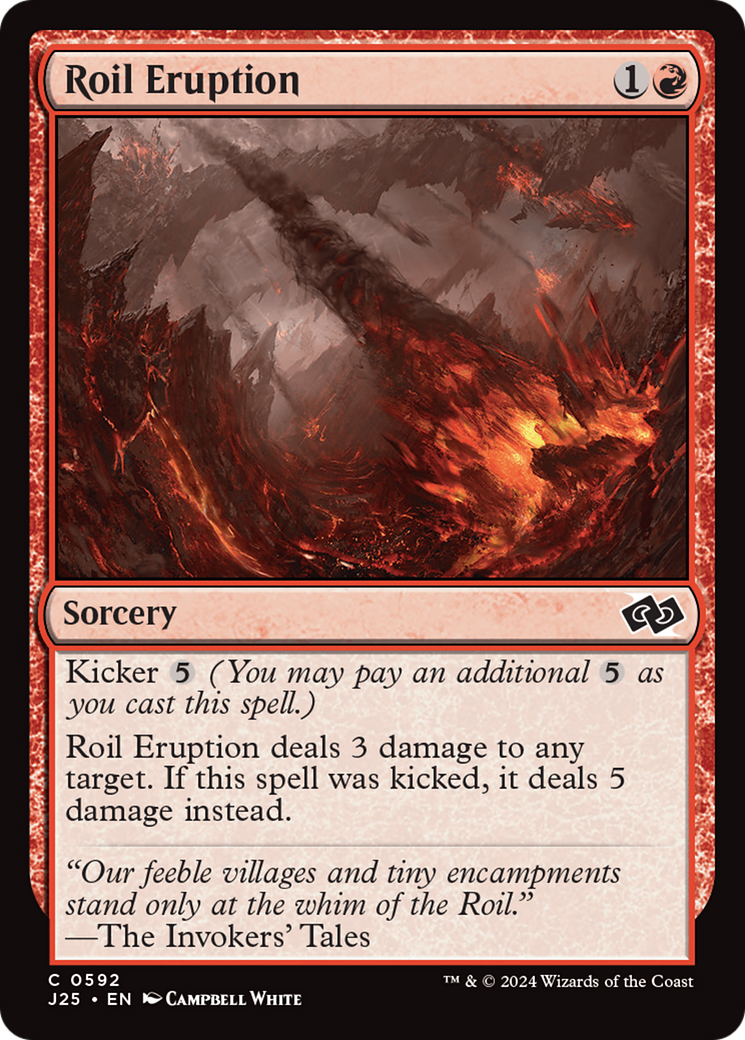 Roil Eruption [Foundations Jumpstart] | Total Play