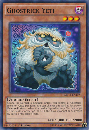 Ghostrick Yeti [MP14-EN239] Common | Total Play