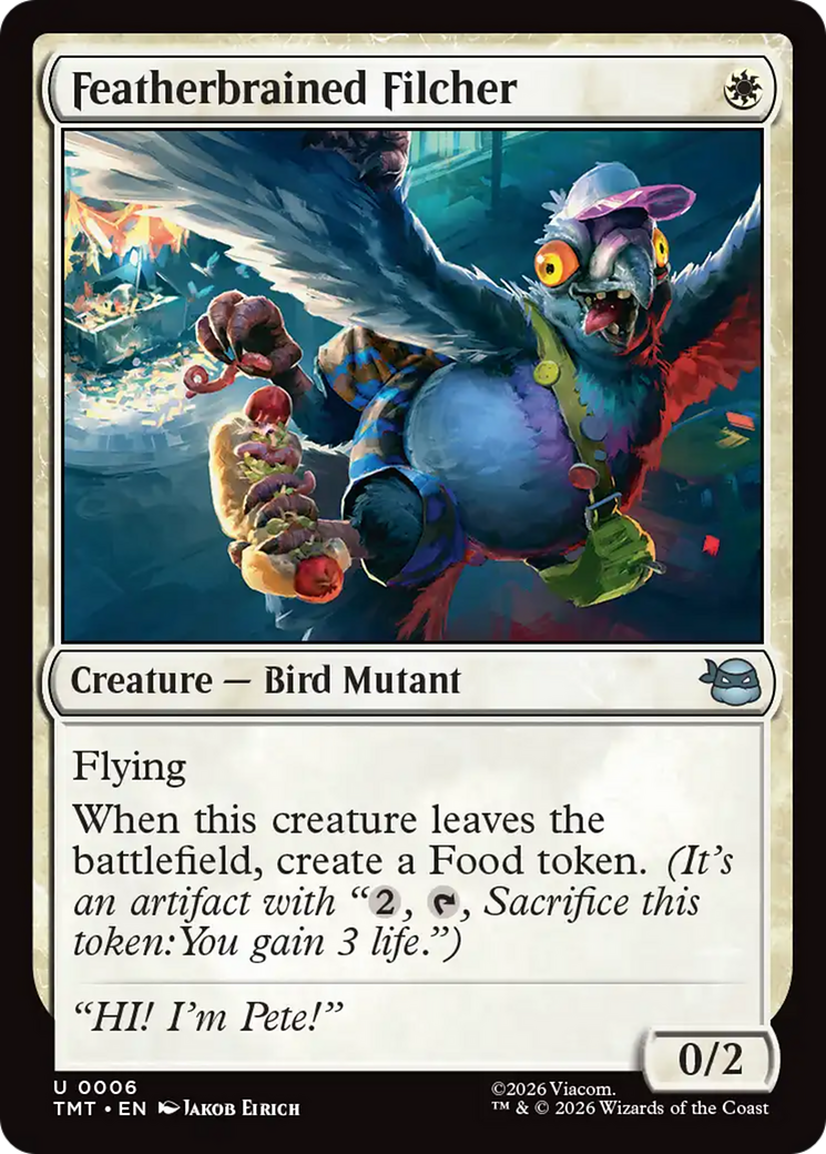 Featherbrained Filcher [Teenage Mutant Ninja Turtles] | Total Play