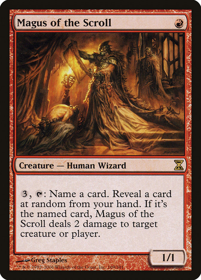 Magus of the Scroll [Time Spiral] | Total Play