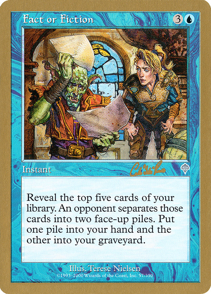 Fact or Fiction (Carlos Romao) [World Championship Decks 2002] | Total Play