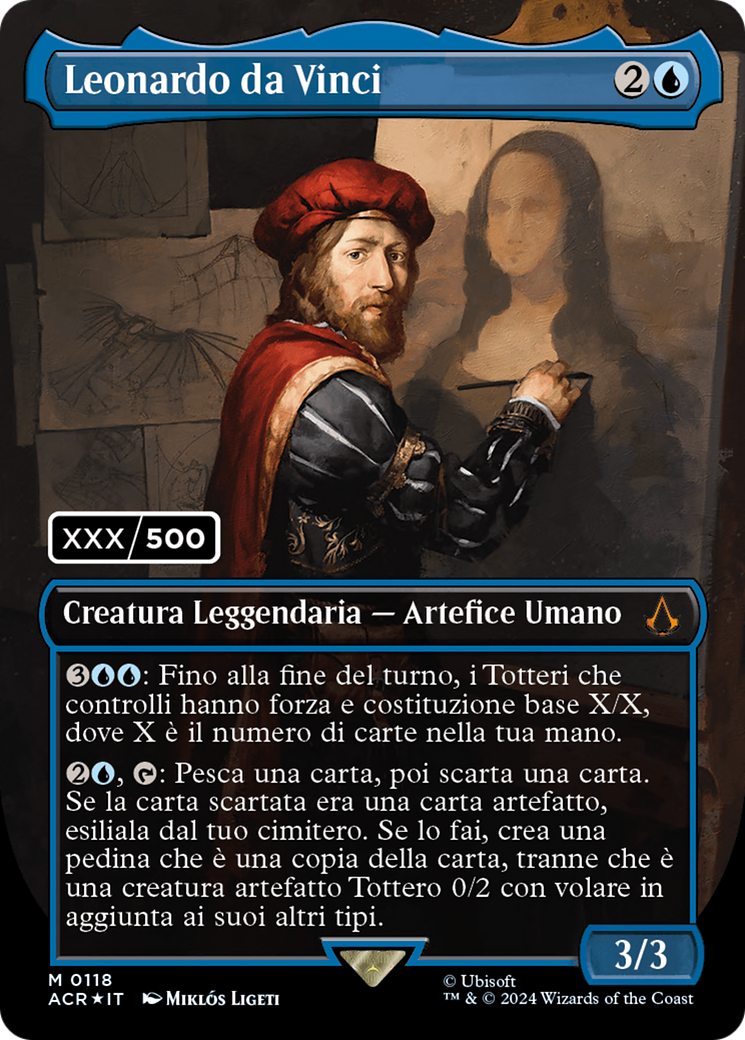 Leonardo da Vinci (Italian) (Serial Numbered) [Assassin's Creed] | Total Play