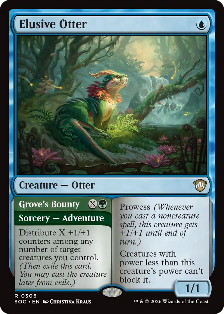 Elusive Otter [Secrets of Strixhaven Commander] | Total Play