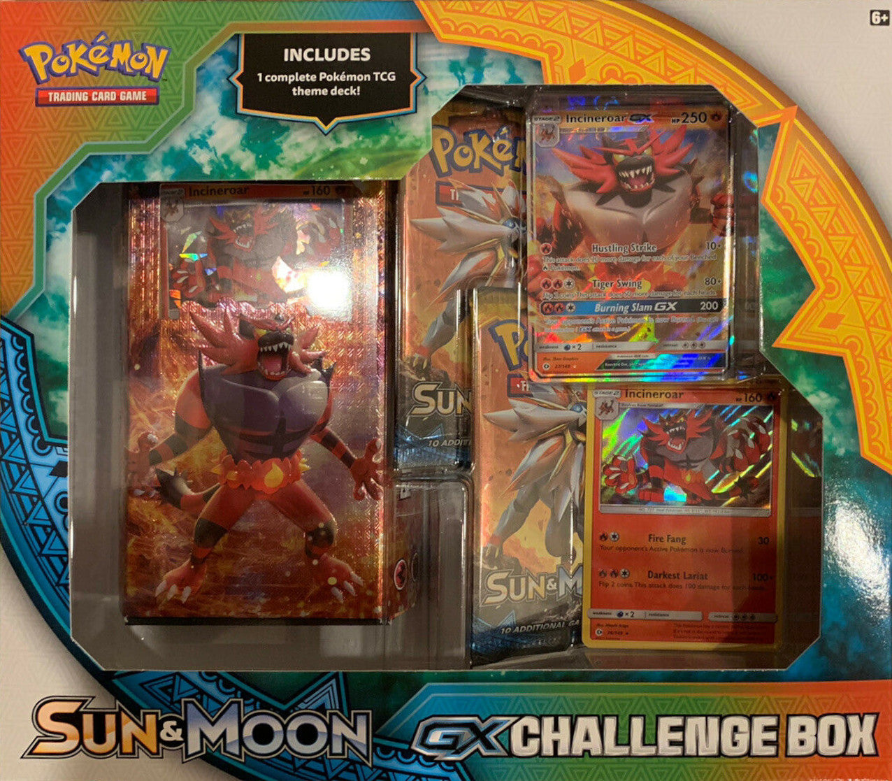 Sun & Moon - Challenge Box (Incineroar GX) | Total Play