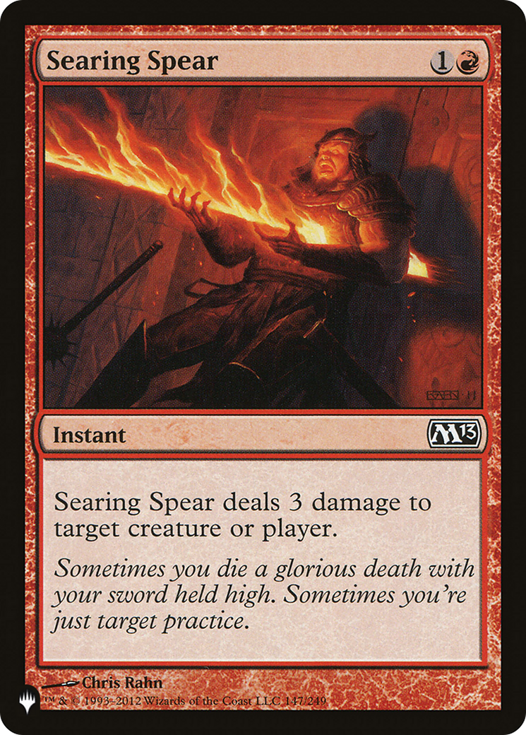 Searing Spear [The List] | Total Play