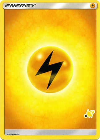 Lightning Energy (Pikachu Stamp #11) [Battle Academy 2020] | Total Play