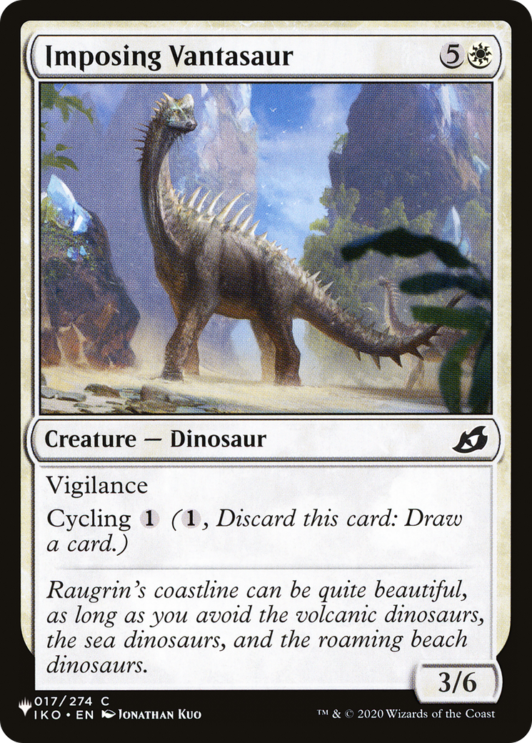 Imposing Vantasaur [The List] | Total Play