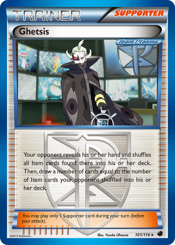 Ghetsis (101/116) [Black & White: Plasma Freeze] | Total Play