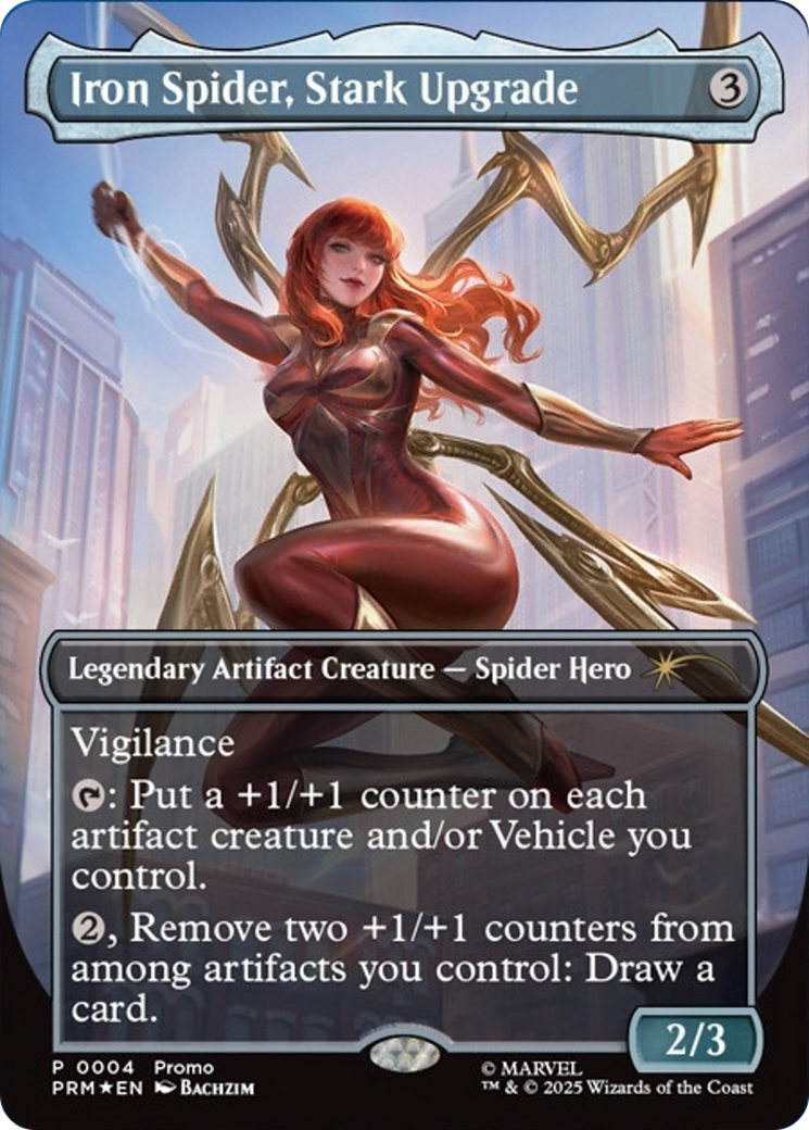 Iron Spider, Stark Upgrade (Borderless) [Media Promos] | Total Play