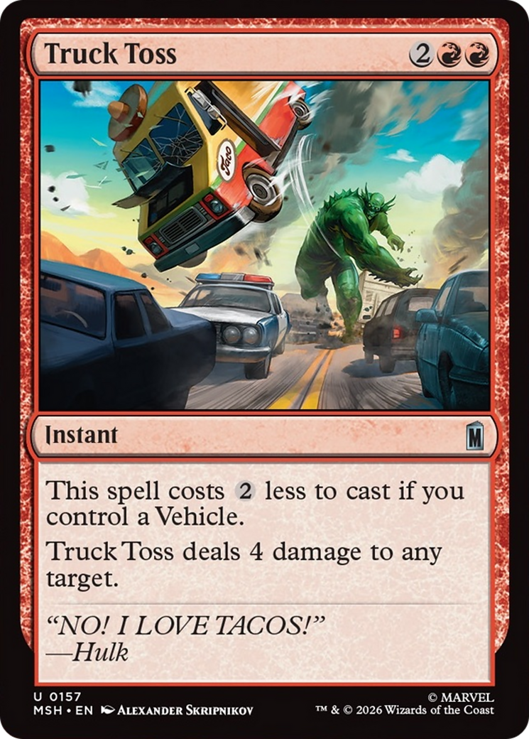 Truck Toss [Marvel Super Heroes] | Total Play