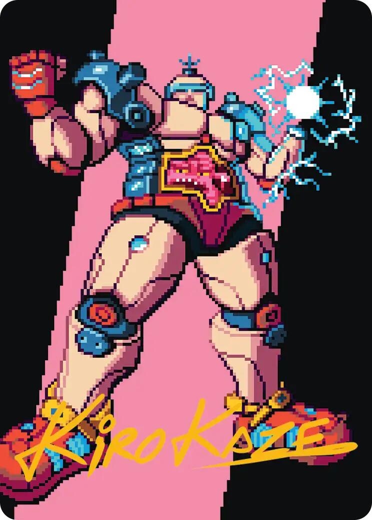 Krang, the All-Powerful Art Card (Gold-Stamped Signature) [Teenage Mutant Ninja Turtles Art Series] | Total Play