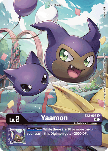 Yaamon [EX2-006] (Alternate Art) [Digital Hazard] | Total Play