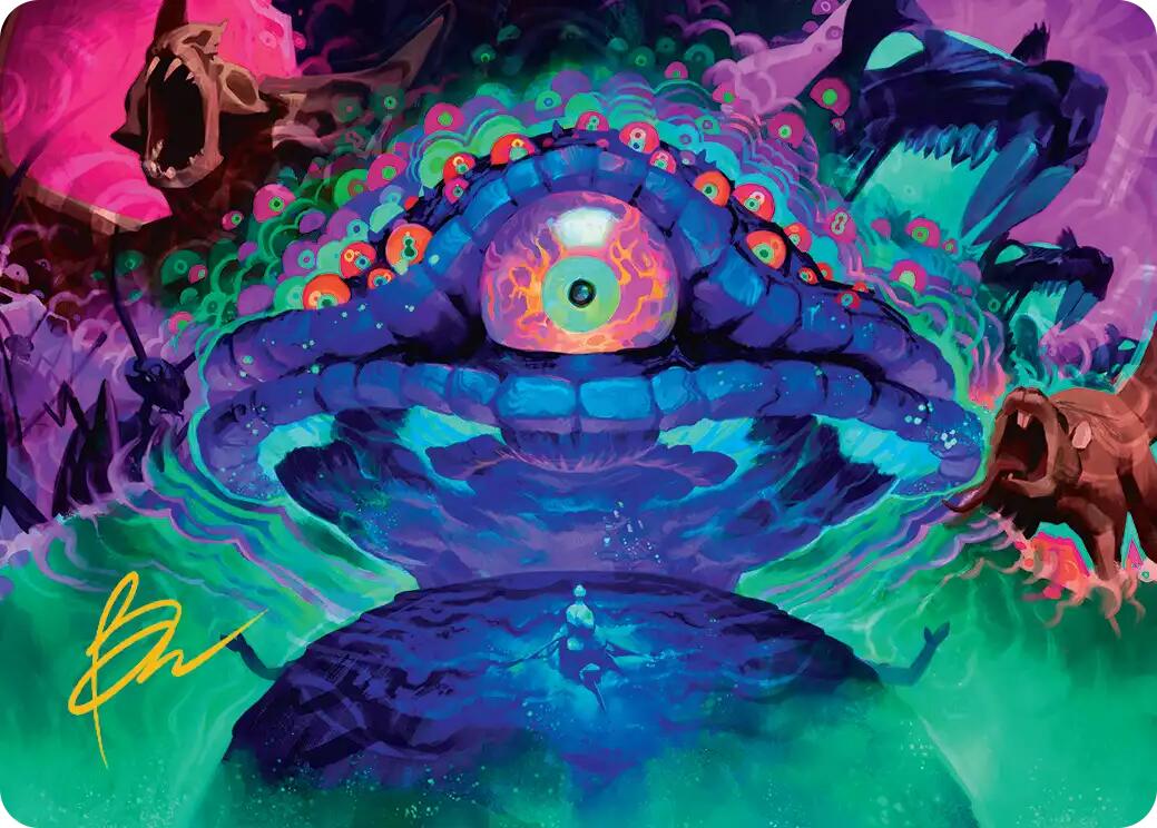 Humongous Fungus Art Card (Gold-Stamped Signature) [Teenage Mutant Ninja Turtles Art Series] | Total Play