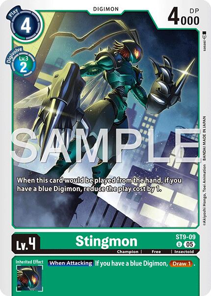 Stingmon [ST9-09] (Foil Reprint) [Advanced Booster Digimon Generation] | Total Play