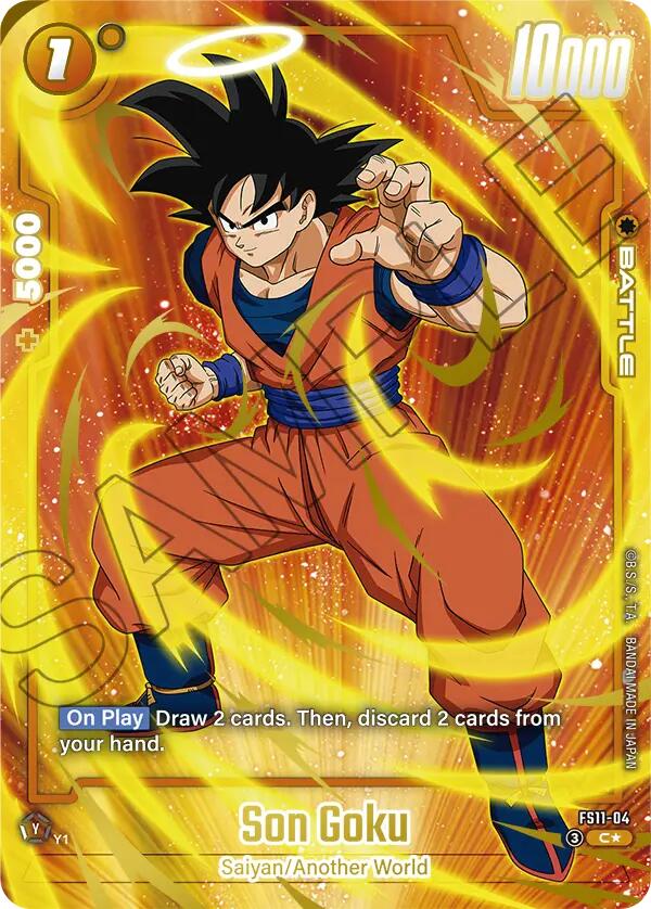 Son Goku (FS11-04) (Gold) [Starter Deck EX: The Phase of Evolution] | Total Play