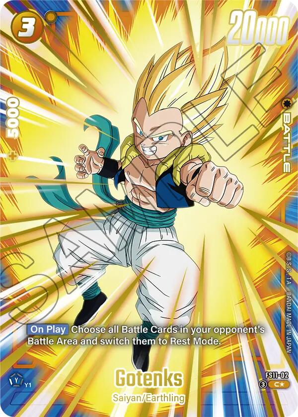 Gotenks (FS11-02) (Gold) [Starter Deck EX: The Phase of Evolution] | Total Play